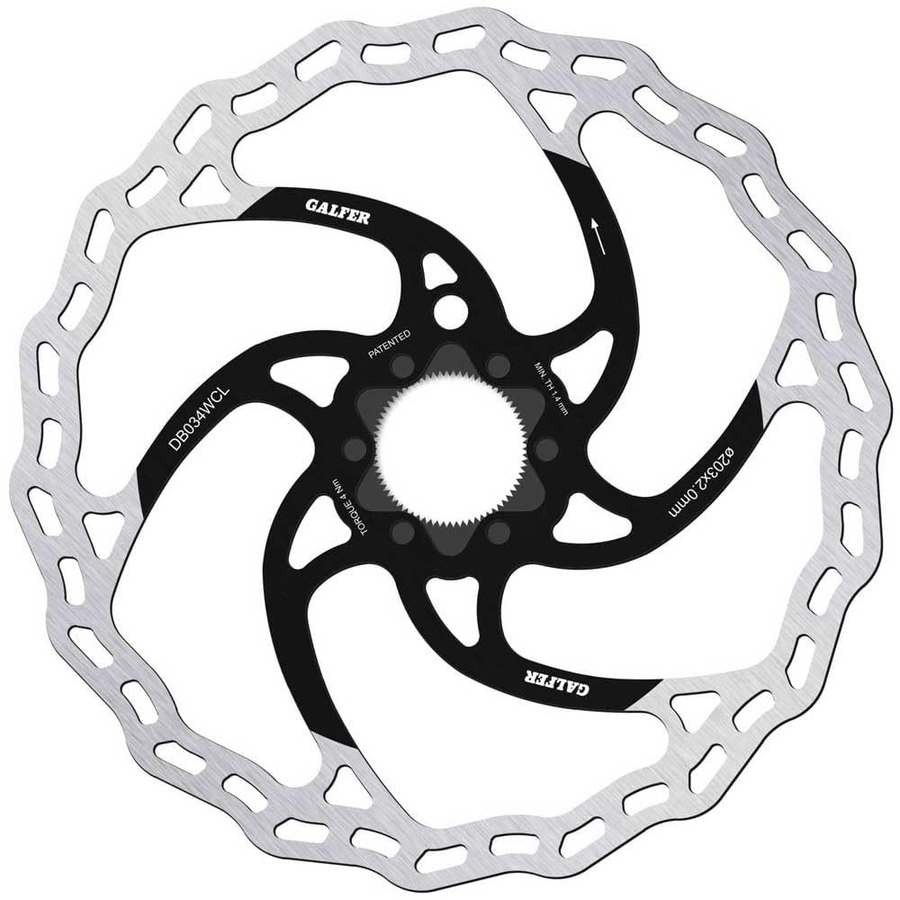 

GALFER BRAKING SYSTEMS Disc Rotor DB034WCL DISC WAVE for MTB E-BIKES (Center Lock) 203/2.0mm