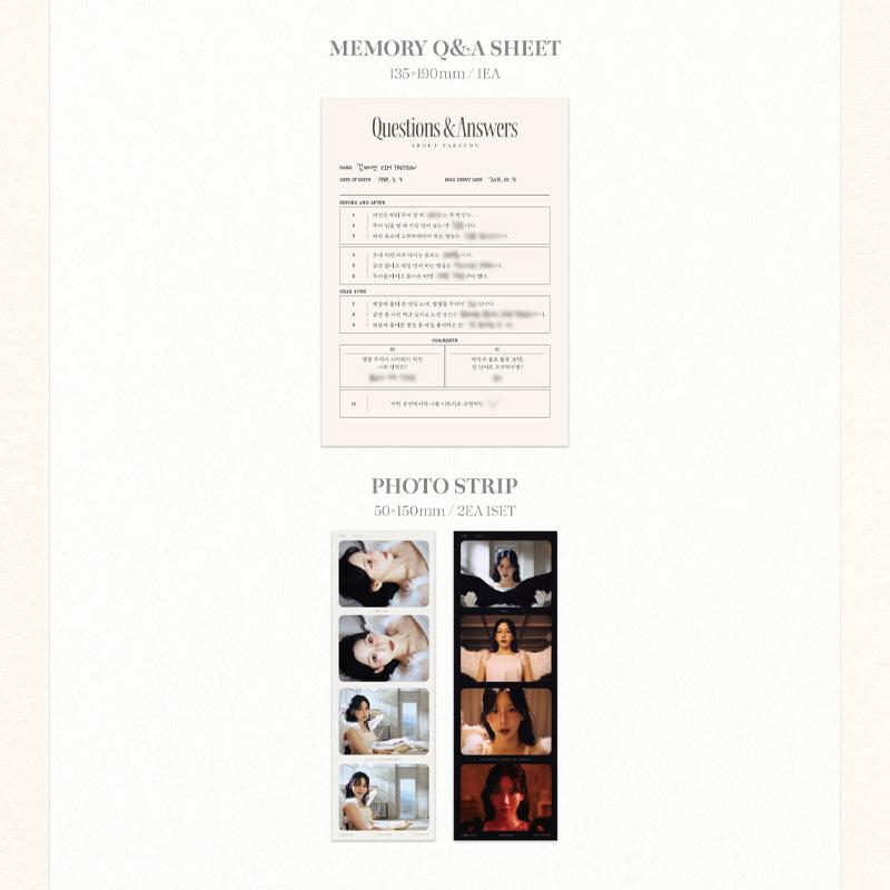 [PRE ORDER] TAEYEON (Girls' Generation) – TAEYEON CONCERT The TENSE Memory Box Blu-ray