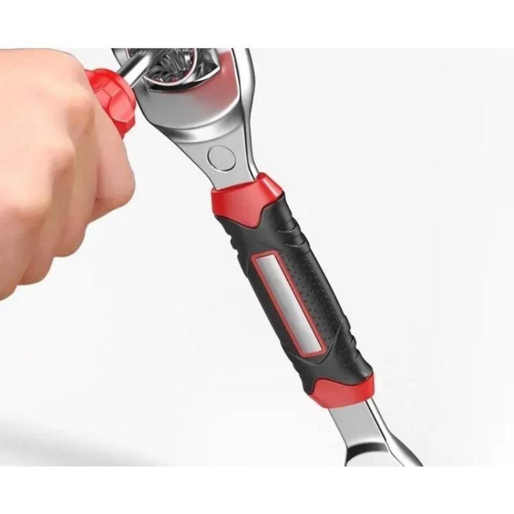 Multifunctional Socket Wrench Hand Tool 52 IN 1 360 Degree Rotating Ratchet Spline Bolt Socket Torx Wrench Repair Tool