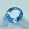 Natural Blue Sapphire Loose Gemstone 7.65 Ct Oval Shape September Birthstone for Gem Collections