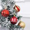Creative Painted Electroplated Christmas Ball Ornaments with Gift Box