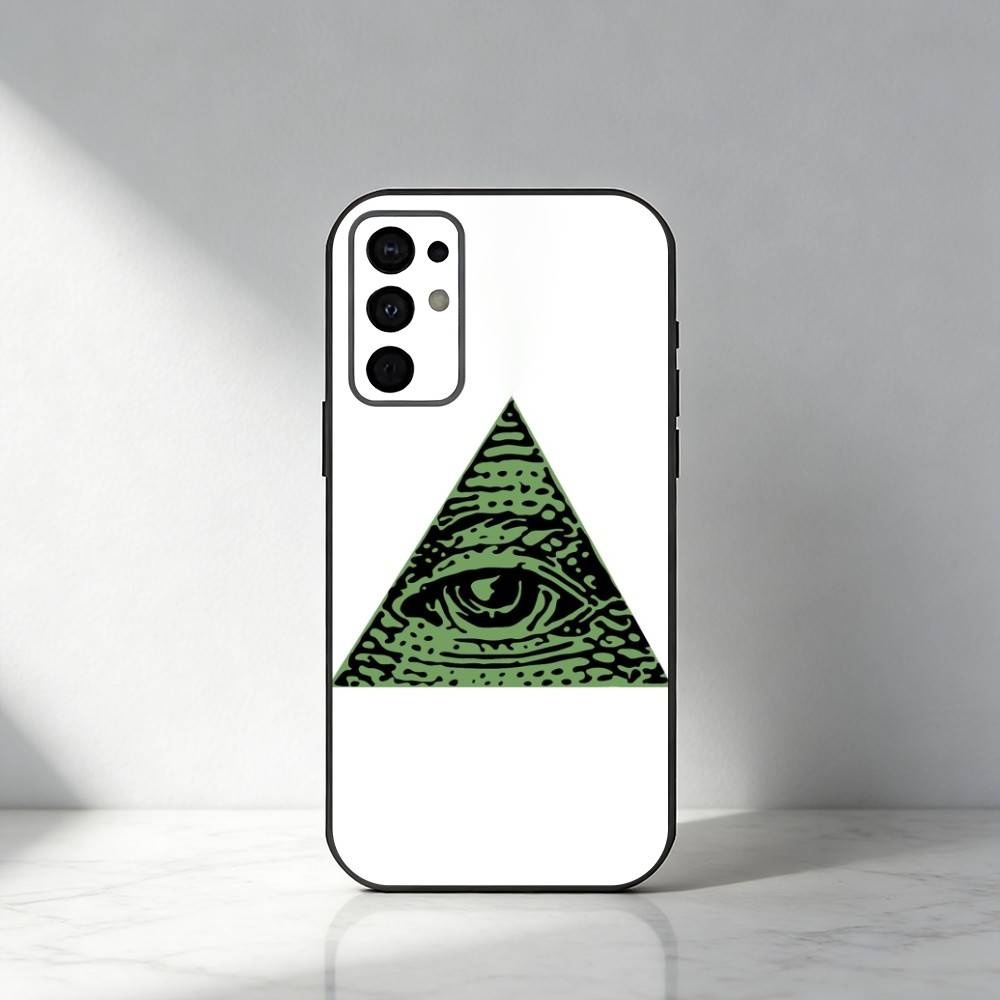 I-Illuminati  Phone Case For Samsung S25,S24,S21,S22,S23,S30,Ultra,S20,Plus,Fe,Note,5G Black Cover