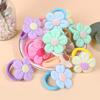 8/16pcs Sunflower Hair Ties Kids Girls Hair Bands Elastic Nylon Headband Floarl Ponytail Holder Hair Accessory for Girls