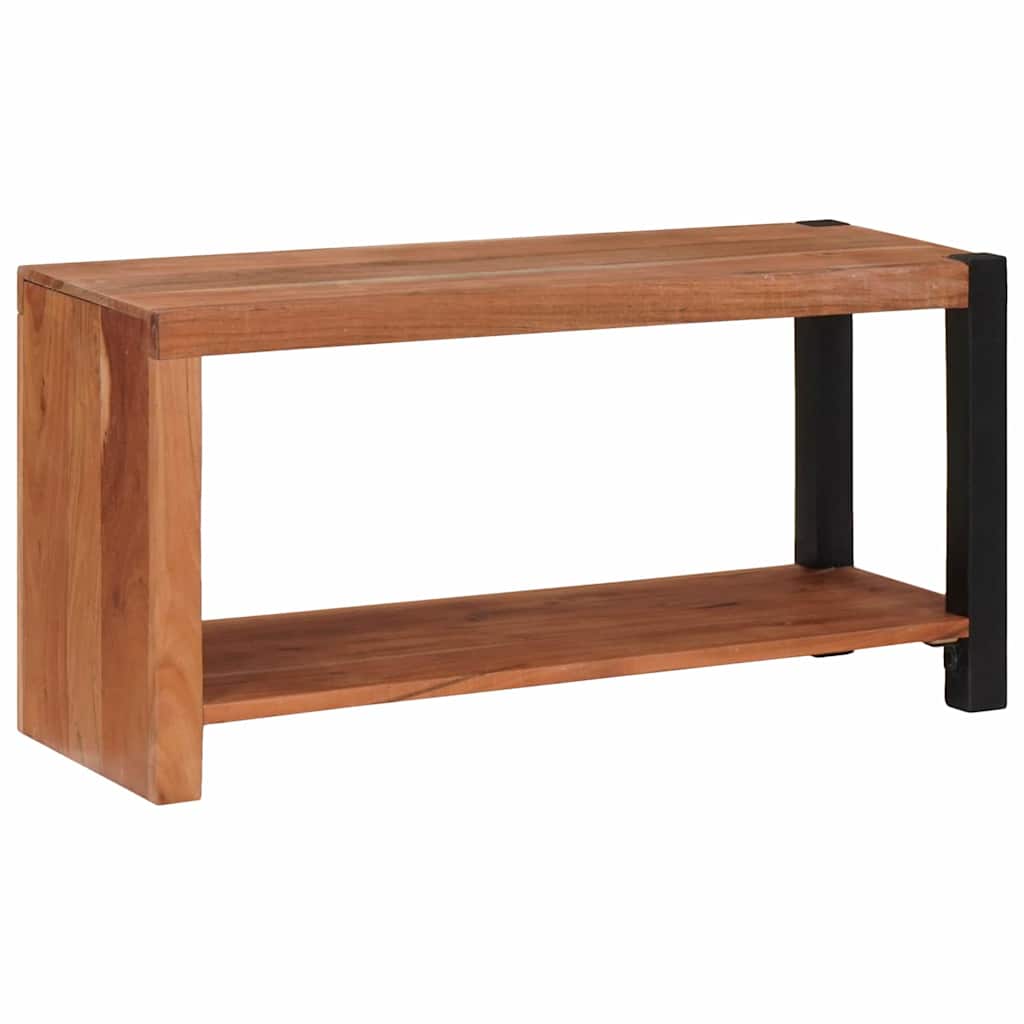 Bookshelf Brown 80 X 30 X 40 Cm Solid Acacia Wood