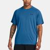 Under Armour UA Tech™ Logo Comfort Casual Crew Neck Short Sleeve T-Shirt Men T-Shirts Photon-Blue 1326413-406