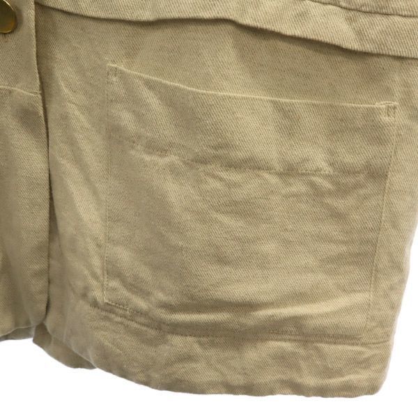 HENRIK VIBSKOV Linen Blend Jacket white Women Used