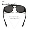 Polarized Sunglasses for Men Women Sun Glasses with Side Shields UV400 Protection Mirrored Lens Outdoor Sport Cycling Glasses