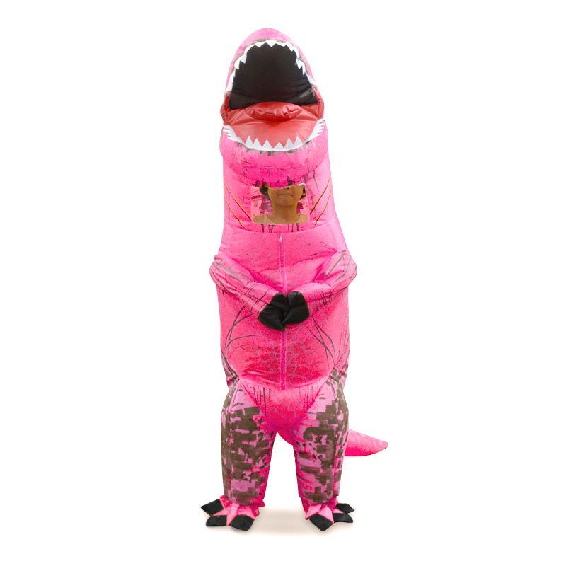 Aufblasbares Dinosaurier-Fahrradkostüm – Lustige Requisite für Partys & Cosplay