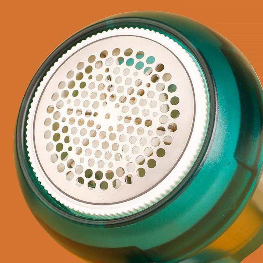 Elektrischer Fusselentferner für Pillings Tragbarer Kleiderrasierer Reiniger 6-Klingen Pulloverrasierer Entfussler für Zuhause Reise Haushaltswaren