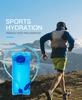 2L Sports Water Bladder TPU Drinking Bag Portable Water Bladder Storage Bag BPA Free For Climbing Riding Marathon Cross-Rally