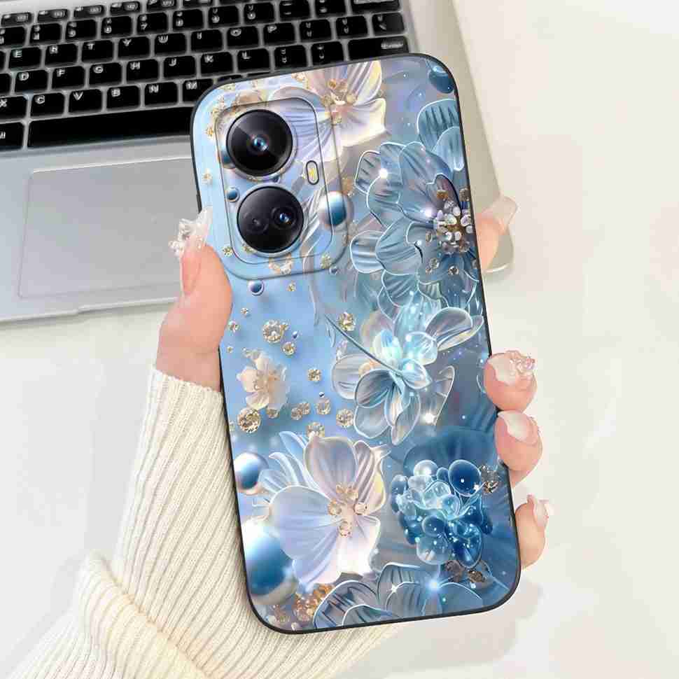 For Oppo Realme 10 Pro+ 5G Case Fashion Girl Luxury Cat Soft Silicone Cover For Realme 10 Pro+ 10pro Plus 6.7" Protective Shell