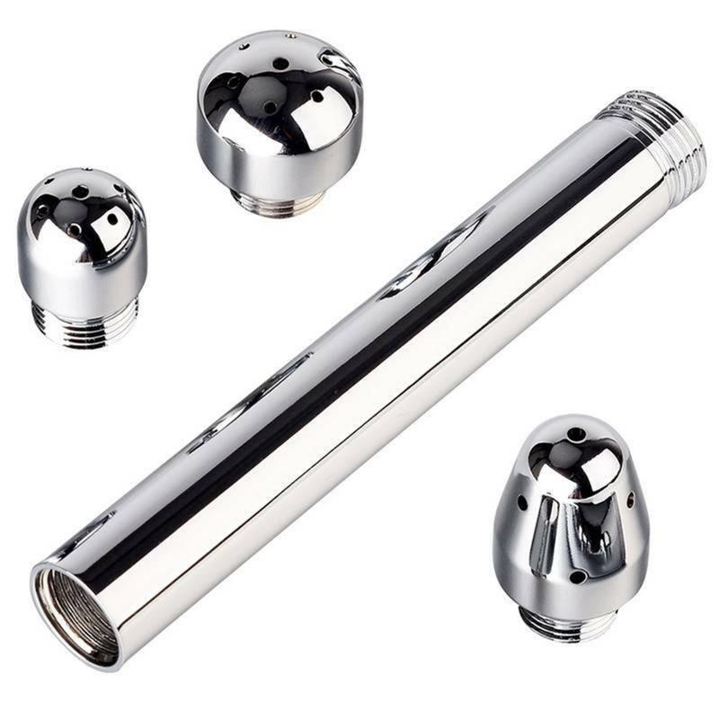 Cabezal de ducha Anal con 3 boquillas, limpieza vaginal, kit de enema de irrigación colónica