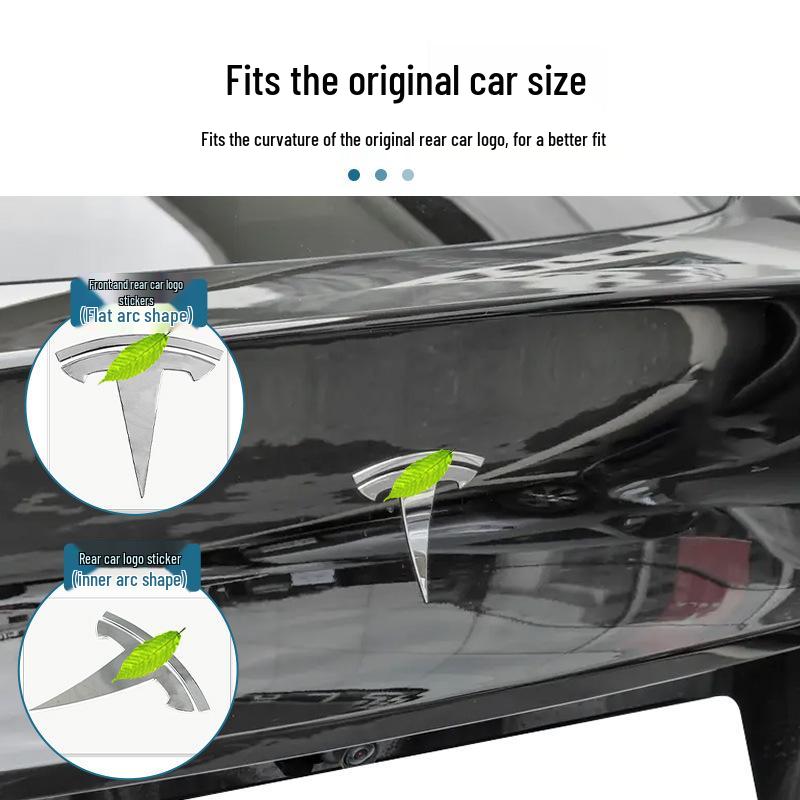 Tesla Logo Stickers Compatible