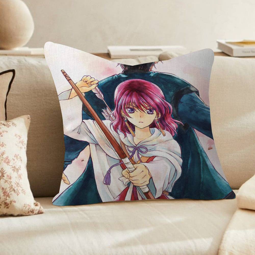 Anime Yona of the Dawn Kissenbezug Zoll Bauernhaus Dekor Heim Überwurfskissenbezüge für Sofadekorationen