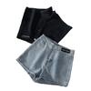 Tight-fitting Stretch High-waisted Denim Shorts for A Small Group of Skinny Spice Girls