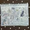 New Small Painting Box Cut Film Sticker Book Yanbian Cut Japanese Style Ancient Cute Hand Account Diy Decorative Collage Gift