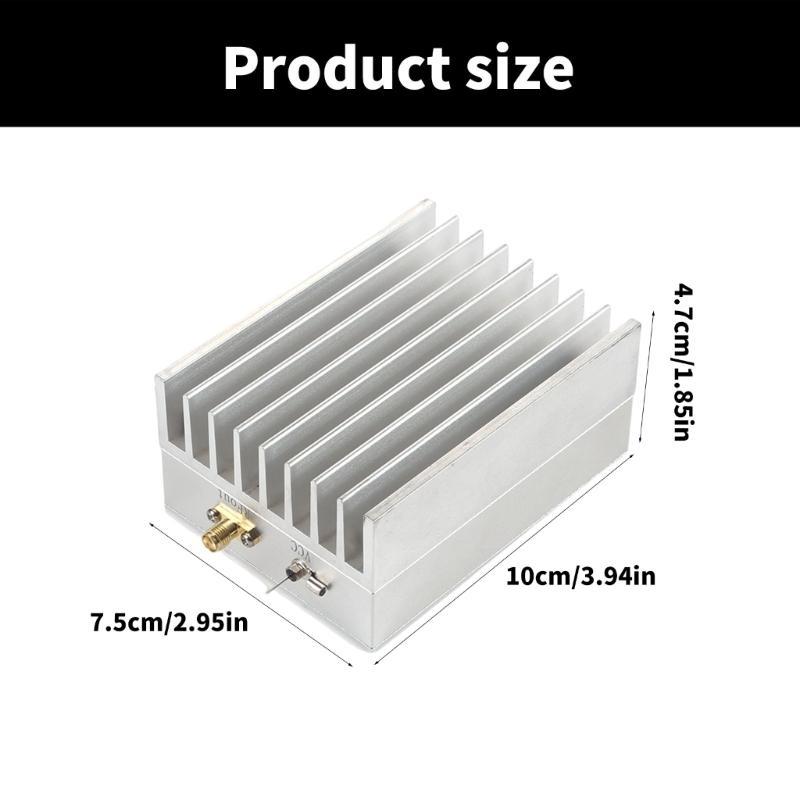 RF Power Amplifier 45-1100MHz Frequency 32dB High Linearity for Radio Communication and TV Signal Enhancement