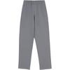 Solid Color Mid Waist Breathable Straight Leg Sports Pants Men Bottoms Smoke-Gray AYKT647-2