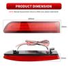 2PCS Car LED Rear Bumper Light For Toyota RAV4 Avensis Saloon Estate/Tourer Estima Alphard MK I Fog Signal Brake Reflector Lamp