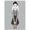 Canvas print, Hare in a Skirt