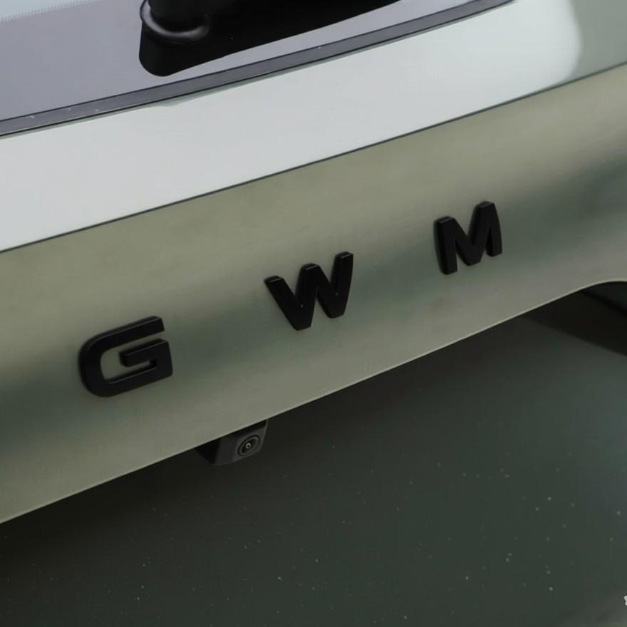 Fits 26 Haval H6L models: Blackened Personalized Tail Emblem, Non-Destructive Metal Installation.