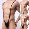 Men Sexy Thong Halter Neck Strap U Convex Bag Design Seamless Design Thong Breathable Panties Underwear