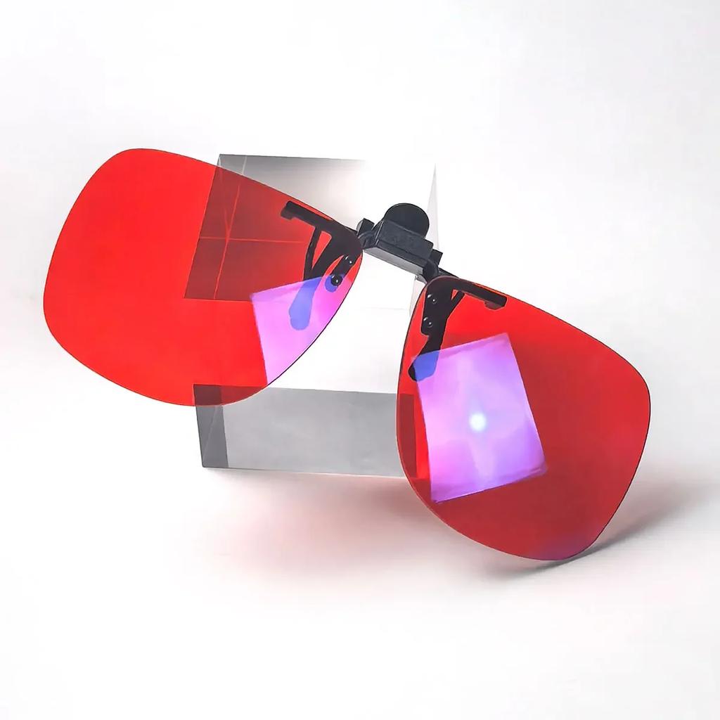 Red Lens Clip On Better Sleep Clipon  Black Polarized Sunglasses Clip On Big Size Square Shape Orange Lens Yellow Driving Lenses