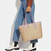 COACH City PVC Tote Bag , Shopping Bag , Handbag , Shoulder Bag Large Women's Light Khaki (Unisex) Shoulder Bags 5696 SVV7O