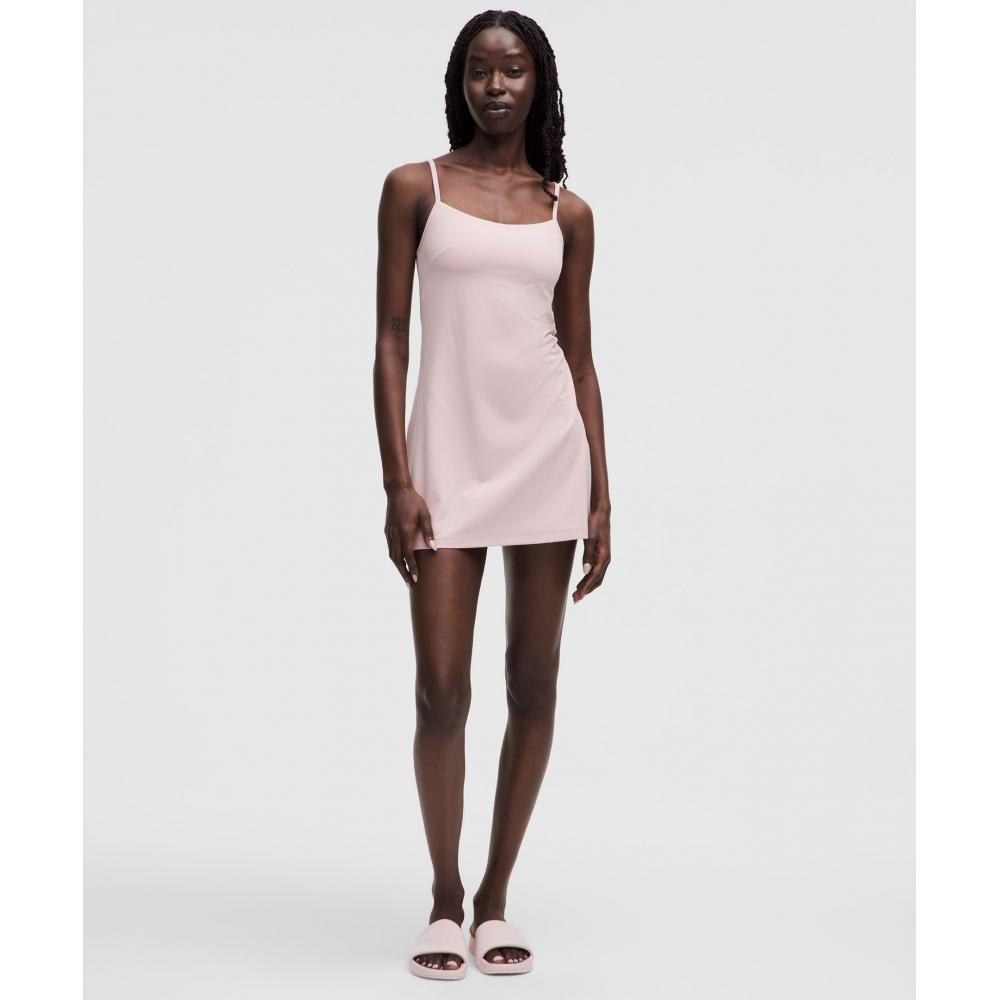 

Lululemon Align Cami Strap Dress Pink Haze 8