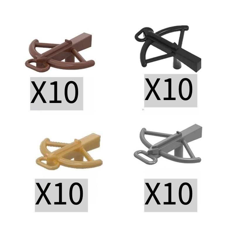 MOC Medieval Building Blocks Character Parts Model Toy Castle Knight Soldier Sword Bow Armor Shield Spear Piercing Parts Bricks