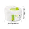 Multifunctional Household Manual Vegetable Dehydrator Vegetables Salad Spinner Lettuce LeafFor Washing Drying Leafy