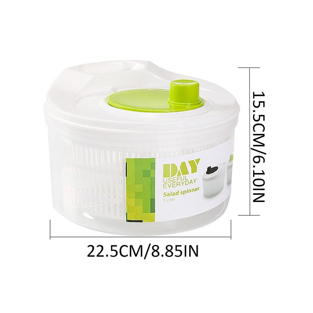 Multifunctional Household Manual Vegetable Dehydrator Vegetables Salad Spinner Lettuce LeafFor Washing Drying Leafy
