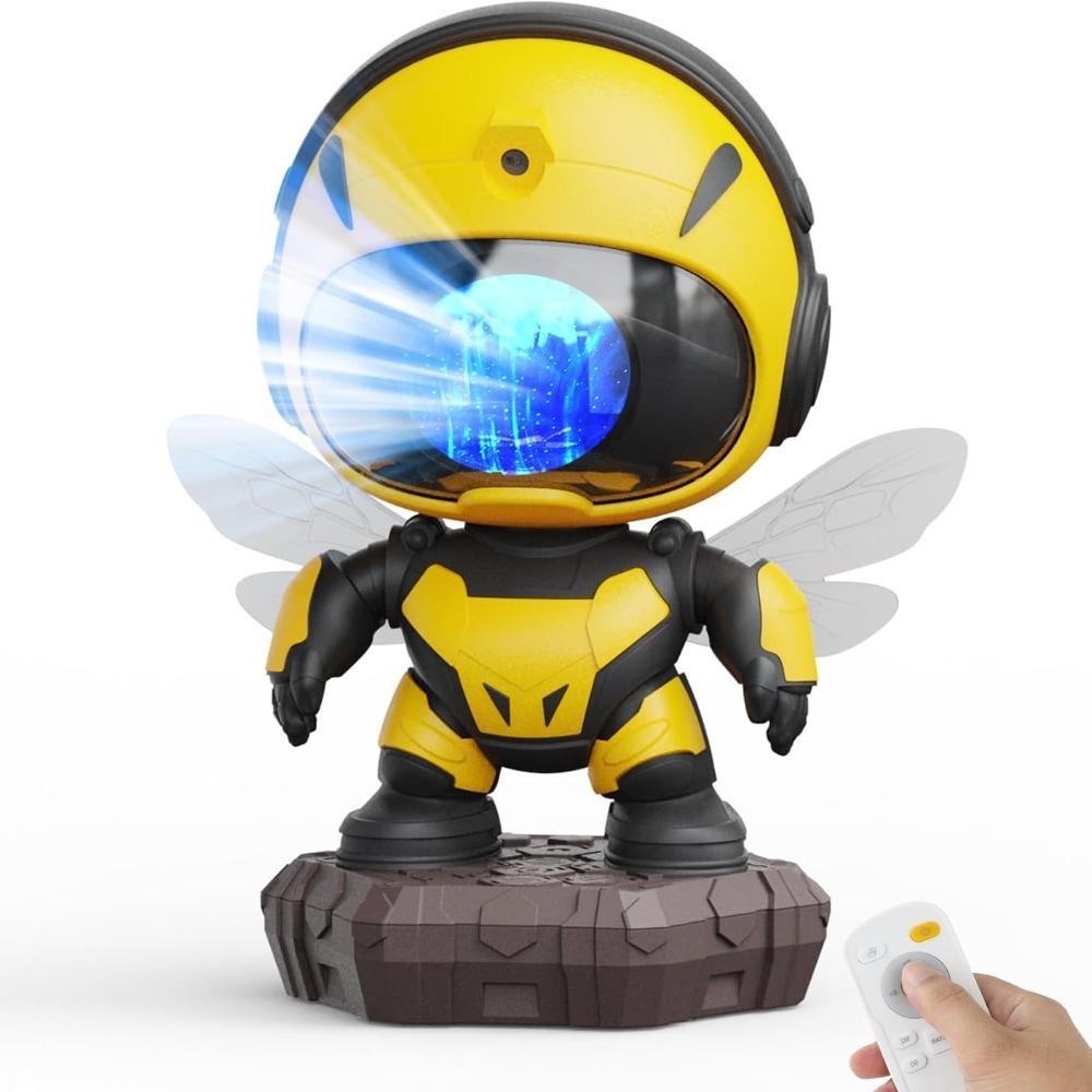 

Проектор Галактики Бджоли, Зоряний Проектор Світло Галактики для Спальні, Світлодіодний Нічник для Дитячої Кімнати з Таймером та Пультом Дистанційного Керування, Декор Кімнати