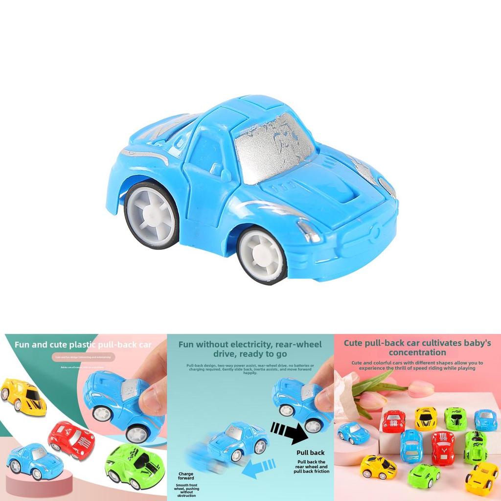 Simulation Mini Inertial Car Model Children Toy For Kids With Visual And Sensory Development