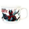 Kamen Rider Zetsu Microwave and Dishwasher Made In Product Number 077122 Mug, Approx. 180ml, Children's Tableware, Safe, Japan,