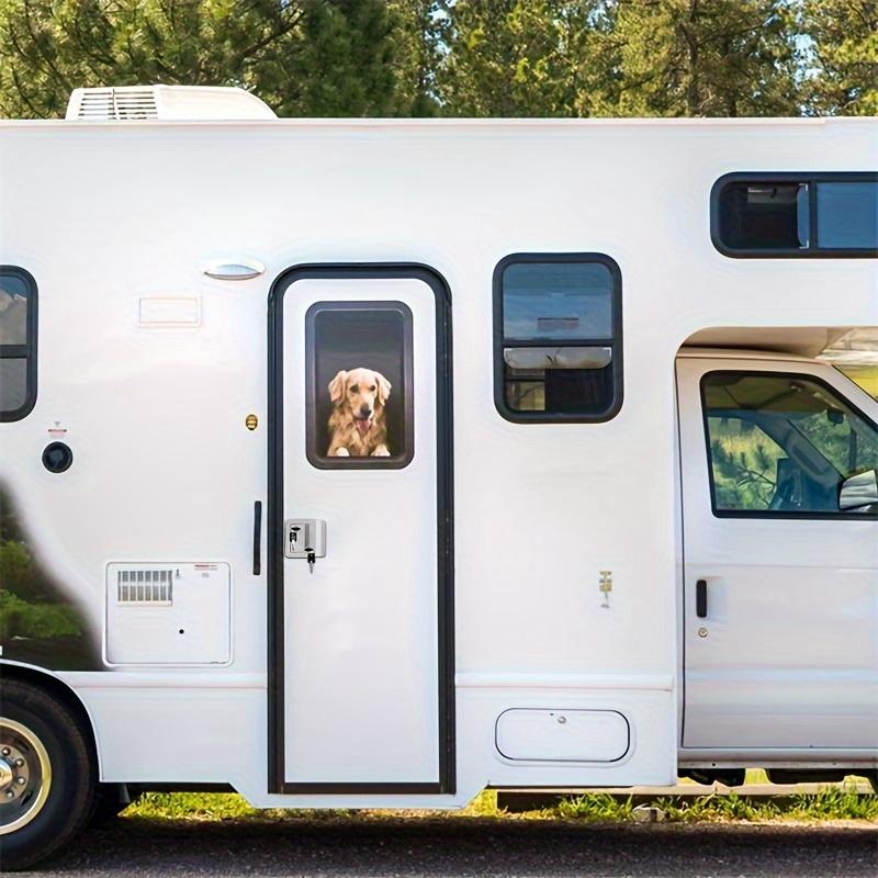 RV Entrance Door Lock Upgraded Black and White RV Door Lock Double Opening Safe and Practical RV Door Lock Easy To Install