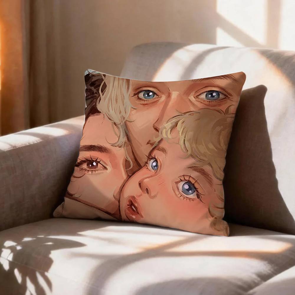 COOL AAerion TTargaryen BBrightflame Pillow Case Pattern Printed Pillowcase For Living Room Sofa Cushion Cover