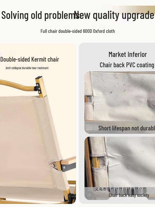 Kermit Outdoor Folding Aluminum Alloy Camping Chair