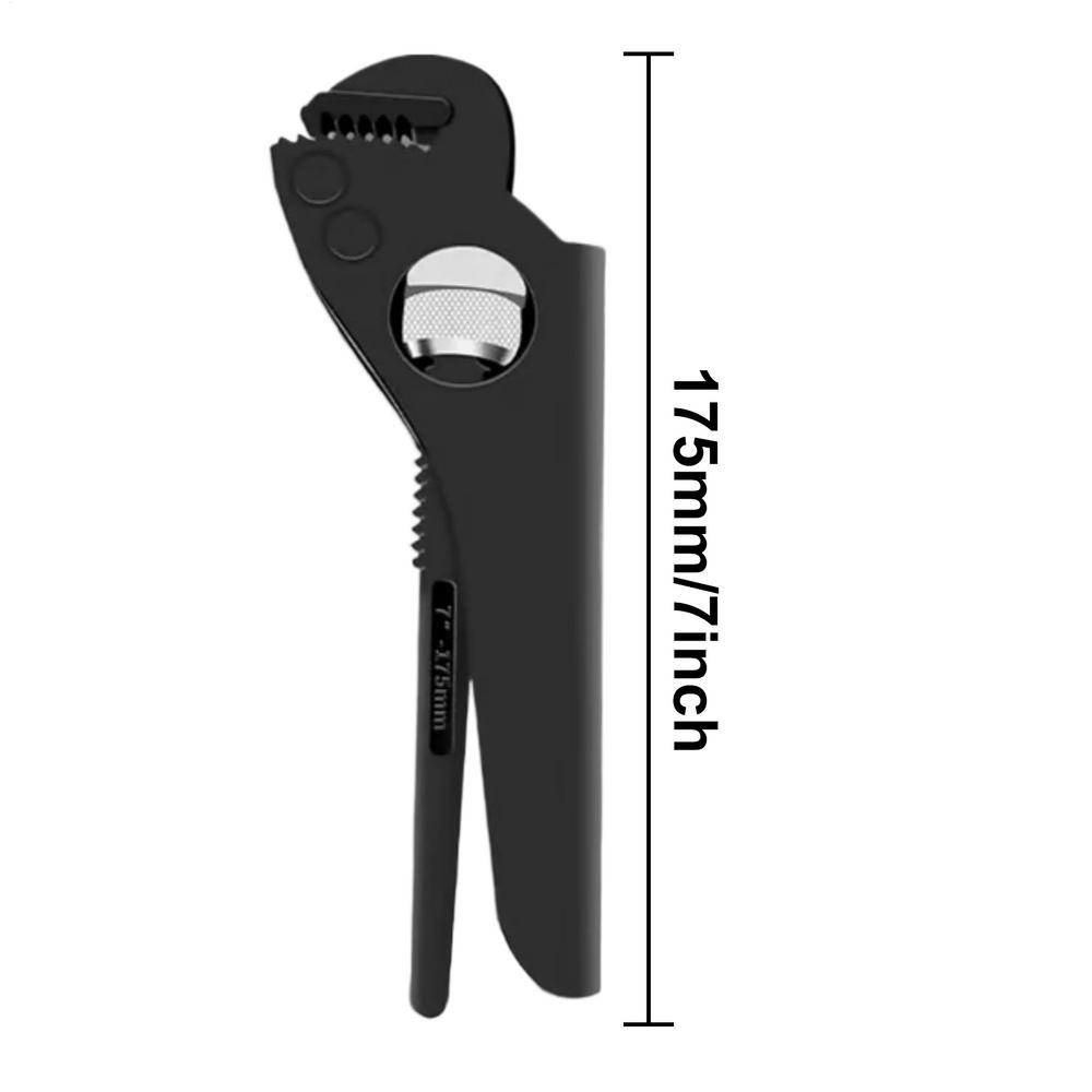 Pipe Wrench Carbon Steel Plumbing Pliers For Pipes Heavy Duty Repair Tool For Garage Faucet Toilet Sink Joints Water Heater Nuts