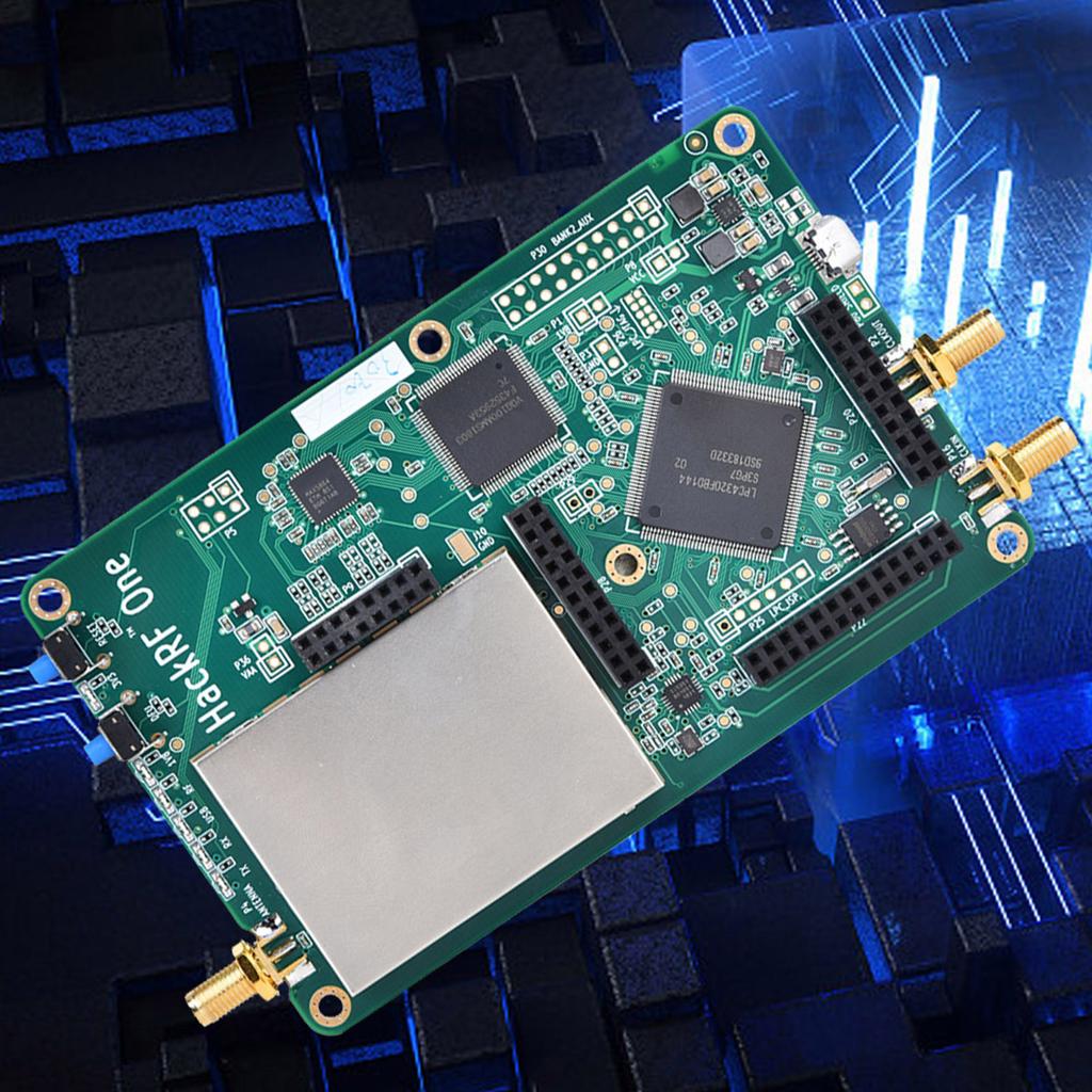 1MHz‑6GHz SDR Platform Software Defined Radio Development Board with Programming Button (Green)