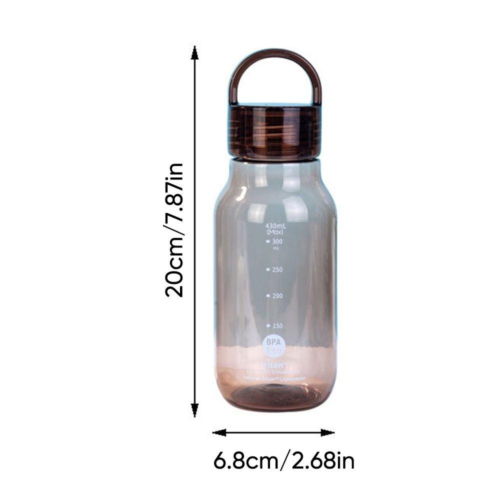with Handle Water Cup 430ml Sports Kettle Portable Water Bottle  Outdoor Sport