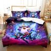 3D Game Teamfight Tactics Bedding Set Single Twin Full Queen King Size Bed Set Adult Kid Bedroom Duvetcover Sets Home Textiles