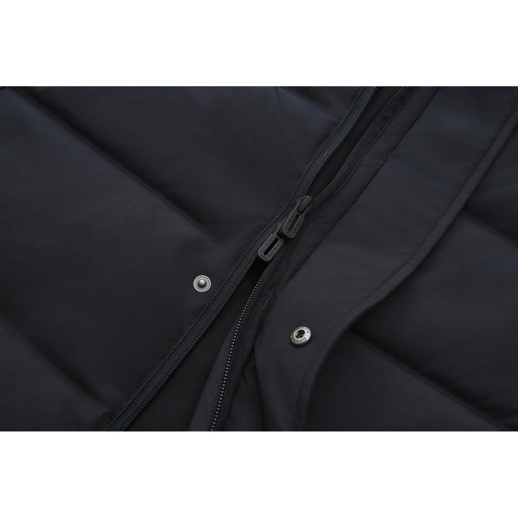 Li-Ning Honor Series Comfortable Simple Long Hooded Down Jacket Unisex Outerwear AYMV791-1