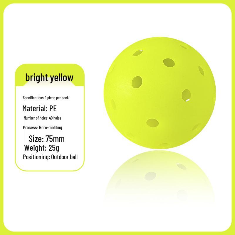 Pikball 40-Hole Outdoor Bikerball: Professional Competition Grade Pickleball