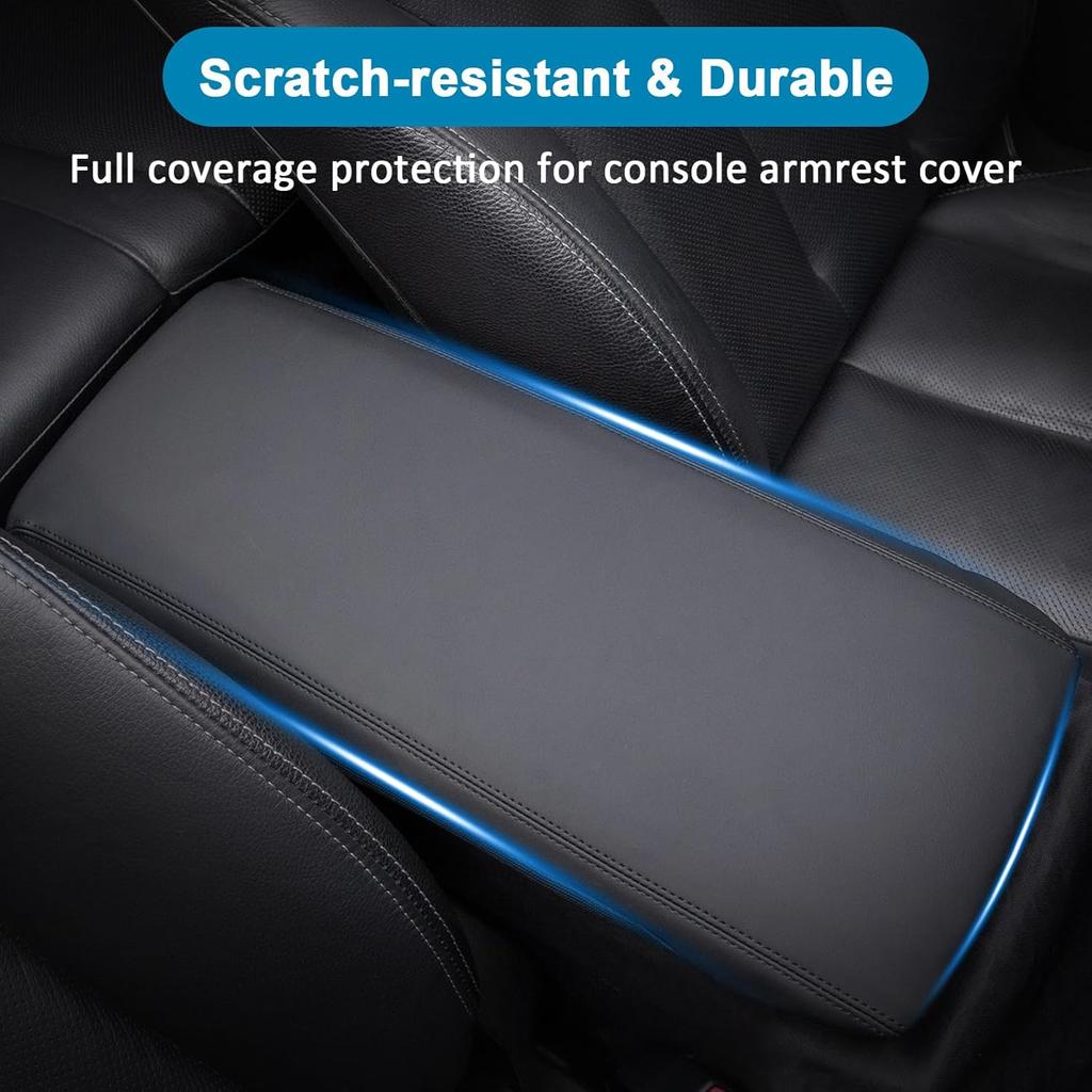 TOPTALL 2025 2026 Camry Center Console Cover Compatible With 2025 2026 Toyota Camry (LE/SE/XLE/XSE) Accessory, PU Leather Armrest Box Lid Protector