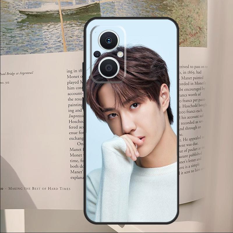 Wang Yibo Cover For OPPO Reno 8 7 Lite 11F 12F 13F 14F 10 12 13 14 Pro OPPO Find X8 X5 X6 X9 Pro Case