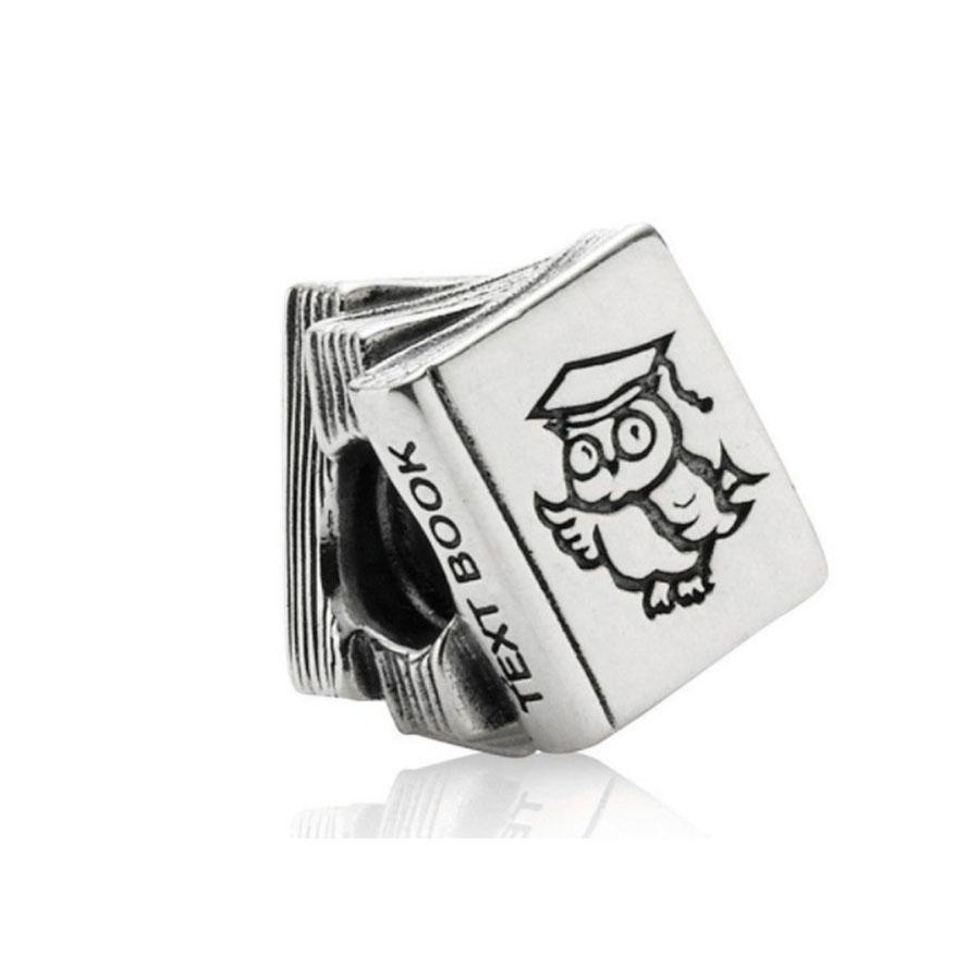 Copper Graduation Season Degree Cap Beads Owl Pendant Teacher Pen Charms Fit Original Bracelet Women Diy Jewelry Accessories