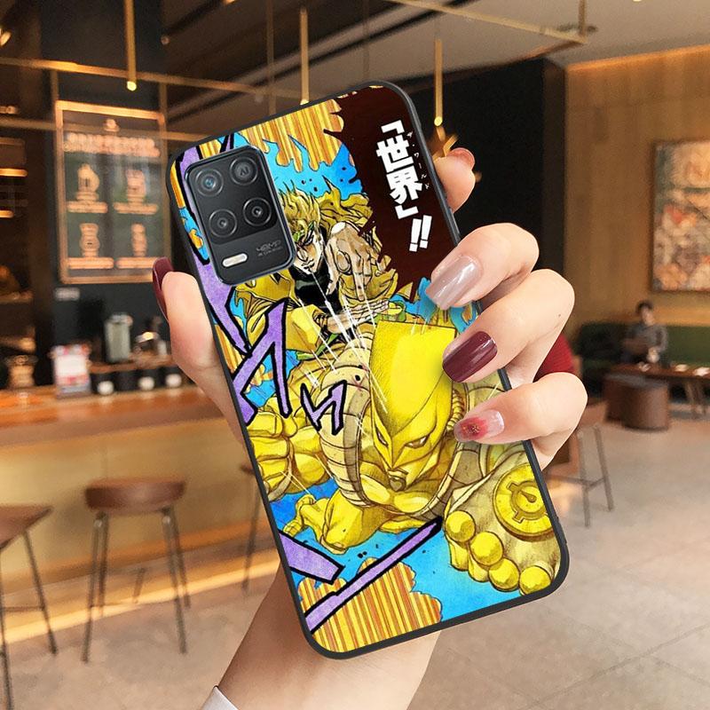 JoJo Bizarre Adventure Phone Case for OPPO Realme GT 2 Pro X2 Pro XT C25S 8 7 6 Pro 6i GT Master C3 C21 C21Y C11 X3 SuperZoom