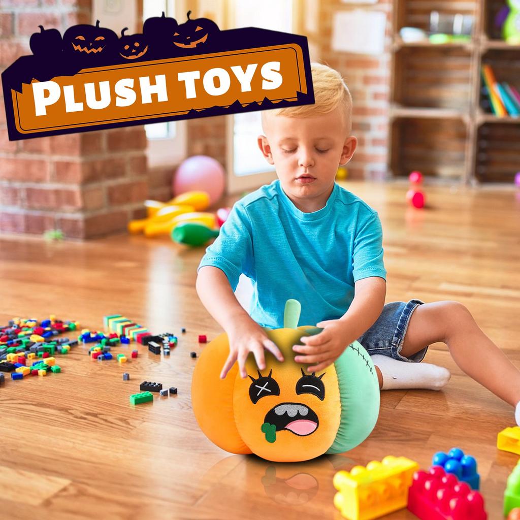 Zombies Pumpkin Halloween Decoration Cute Cute Plush Toy