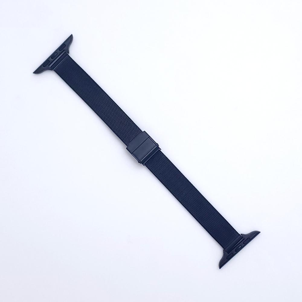 Slim Metal Stainless Steel Bracelet For Apple Watch Series 6 SE 5 Strap Band For iWatch 40mm 38mm 44mm 42mm Women Mesh Watchband